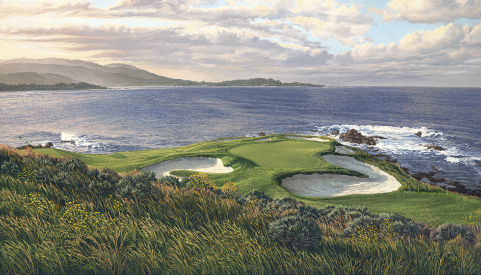 7th Hole Pebble Beach 2010
